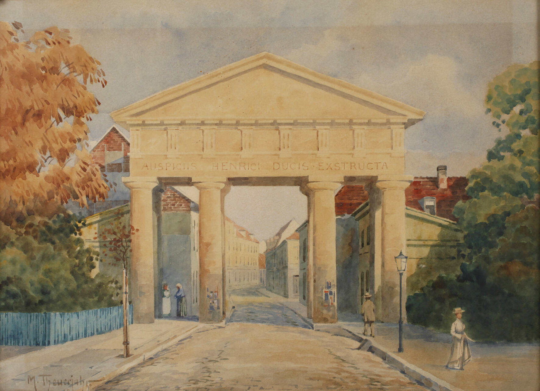 Martin Theuerjahr, Das Magdeburger Tor in Köthen