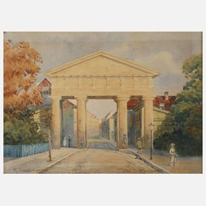 Martin Theuerjahr, Das Magdeburger Tor in Köthen