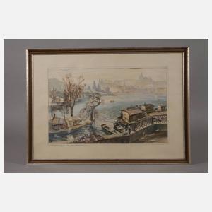 "Herbstmorgen an der Moldau"