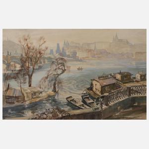 "Herbstmorgen an der Moldau"