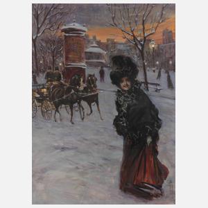 Winter in der Großstadt