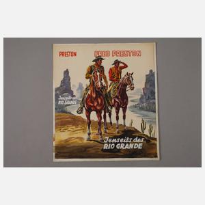 Umschlagentwurf für "Jenseits des Rio Grande"