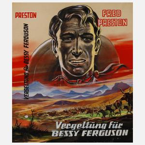 Umschlagentwurf für "Vergeltung für Bessy Ferguson"