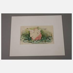 Eugen Croissant, Im Seerosenteich