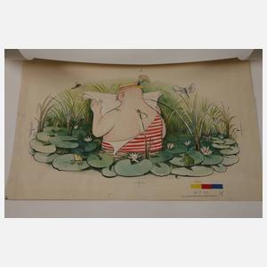 Eugen Croissant, Im Seerosenteich