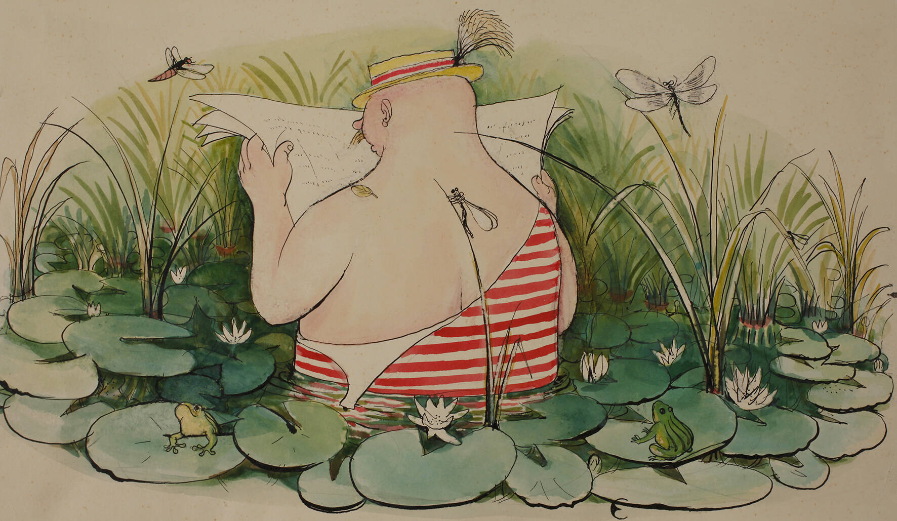 Eugen Croissant, Im Seerosenteich