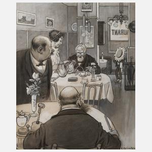 Emil Reinicke, Kneipenszene