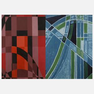 Paar abstrakte Kompositionen