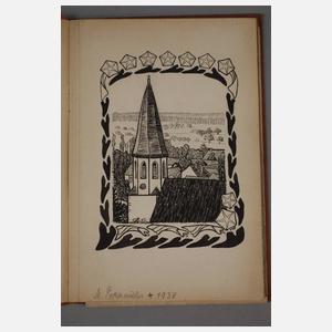 Buch mit Zeichnungen