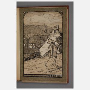 Buch mit Zeichnungen