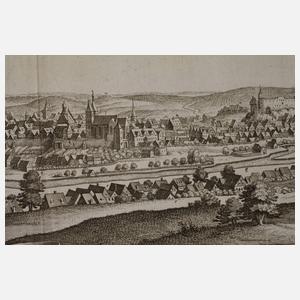 Sebastian Merian der Ältere, Ansicht von Plauen