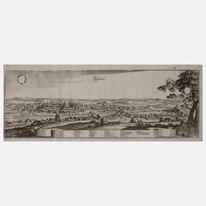 Sebastian Merian der Ältere, Ansicht von Plauen