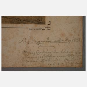 Wilhelm Bässler, Ansicht von Zwinger und Oper