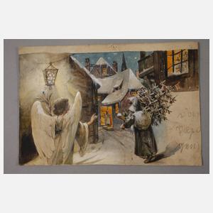 Emil Rieck, Sammlung Aquarelle