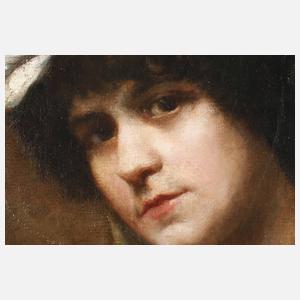 Ernst Oskar Simonson-Castelli, Junge Italienerin