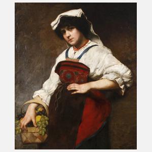 Ernst Oskar Simonson-Castelli, Junge Italienerin