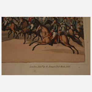 Der Marktplatz zu Leipzig am 18. Oktober 1813