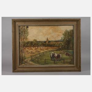 Johannes Carlé, Vogtländische Erntelandschaft