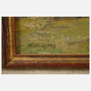 Emil Fröhlich, Landschaft bei Hohburg