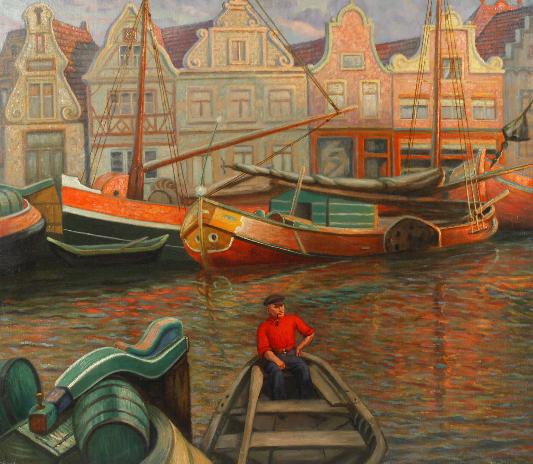 Walther Gasch, "Amsterdam Gracht"