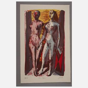 Prof. Hubertus Giebe, "Zwei Puppen"