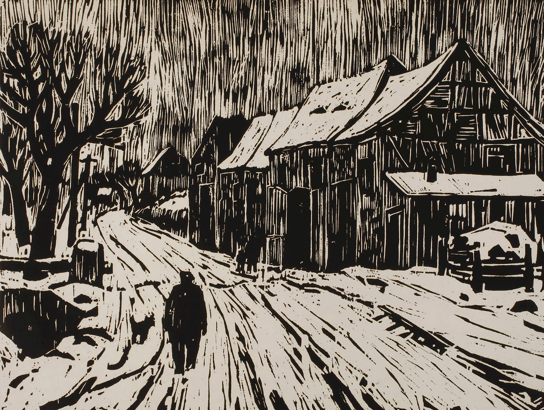 Werner Haselhuhn, "Wintertag"