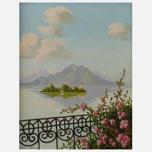 Minni Herzing, Blick auf die Fraueninsel