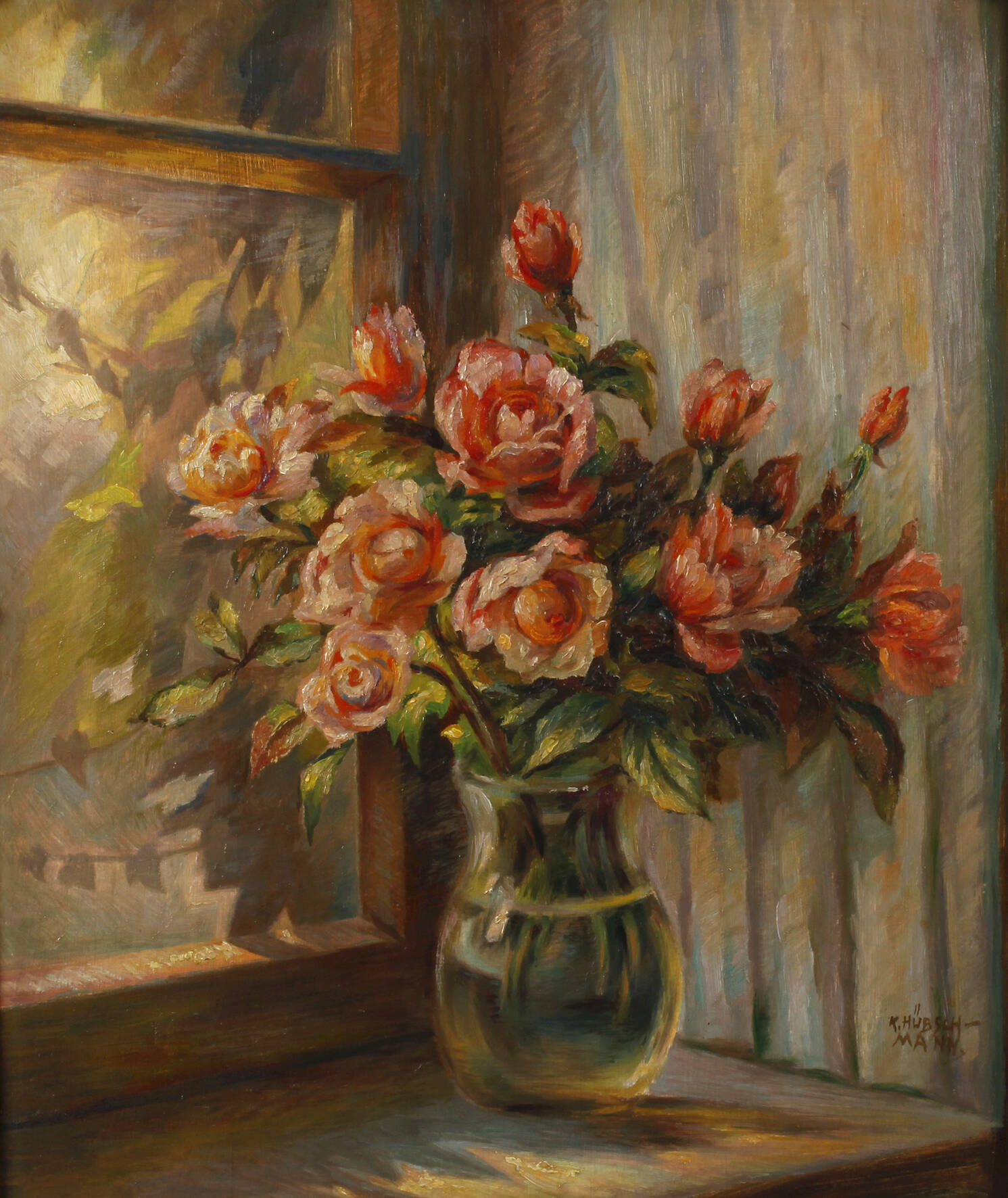 Karl Hübschmann, Rosenstillleben