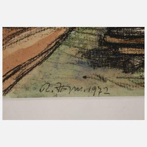 Rosso Hugo Majores, "Thüringer Landschaft"