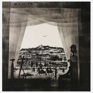 Kurt Römhild, Maler vor Landschaft