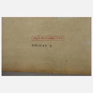 Kurt Römhild, Krämerbrücke in Erfurt