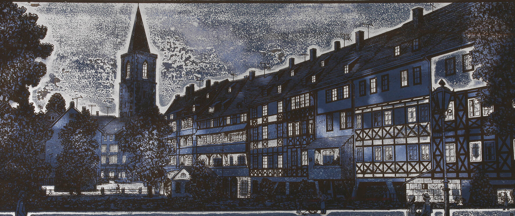 Kurt Römhild, Krämerbrücke in Erfurt