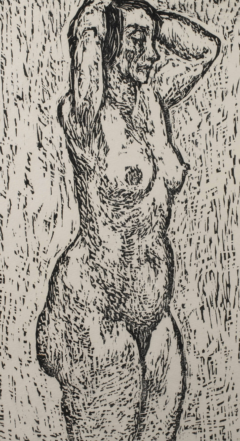 Prof. Wilhelm Rudolph, Stehender Akt