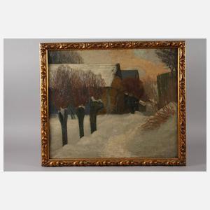 Rudolf Undeutsch, Winterabend