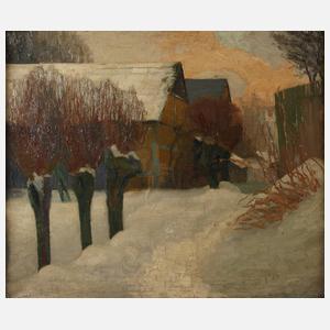 Rudolf Undeutsch, Winterabend