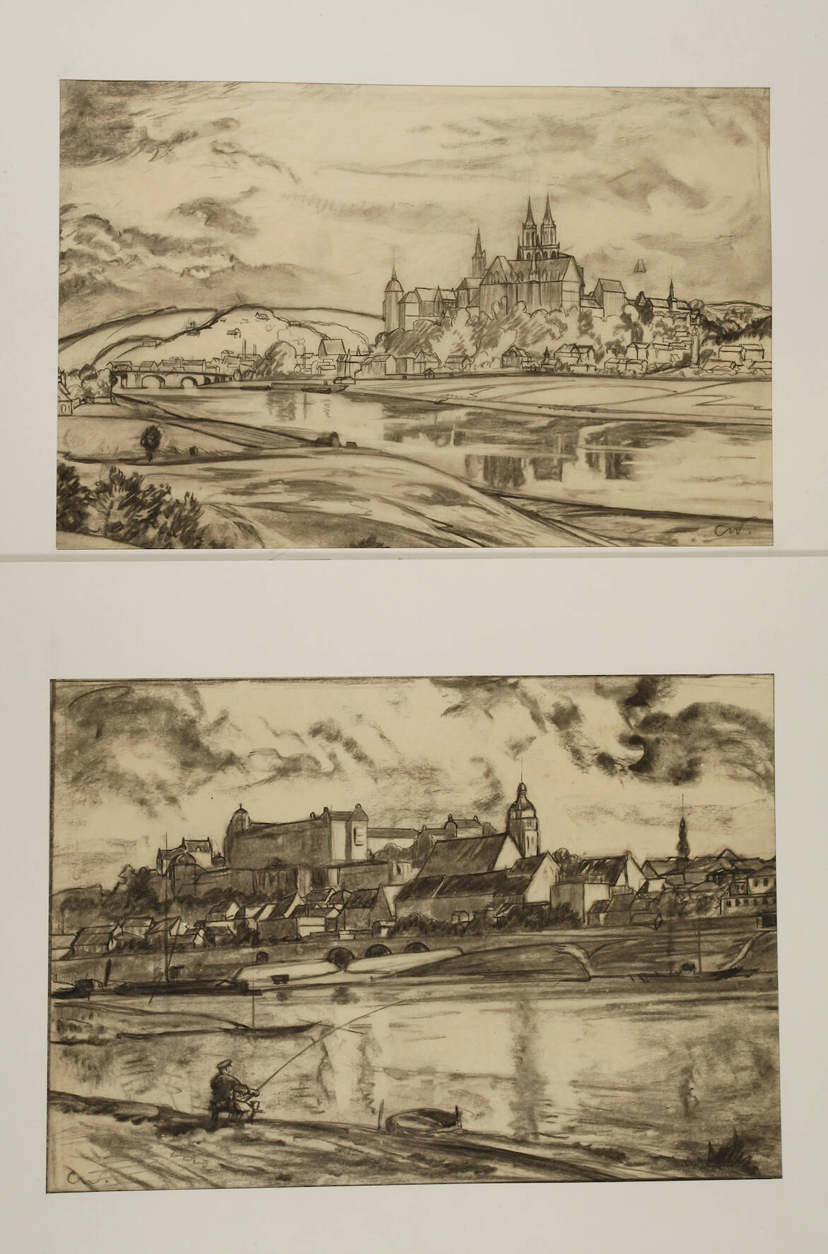 Carl Walther, Zwei Zeichnungen
