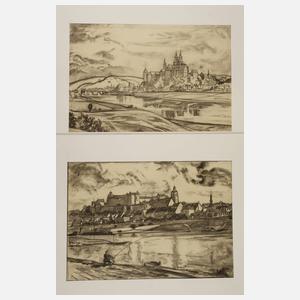 Carl Walther, Zwei Zeichnungen