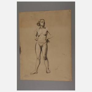 Carl Walther, Zwei Aktzeichnungen