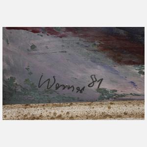 Prof. Heinz Werner, Blumenstillleben