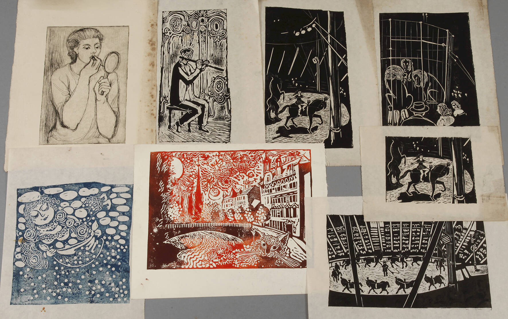 Prof. Heinz Werner, Konvolut Graphik