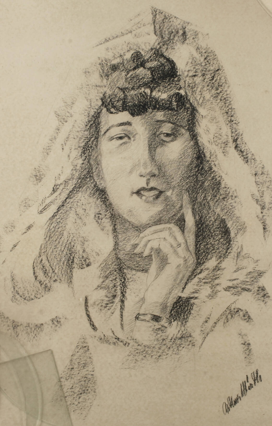 Arthur Wirth, Damenportrait