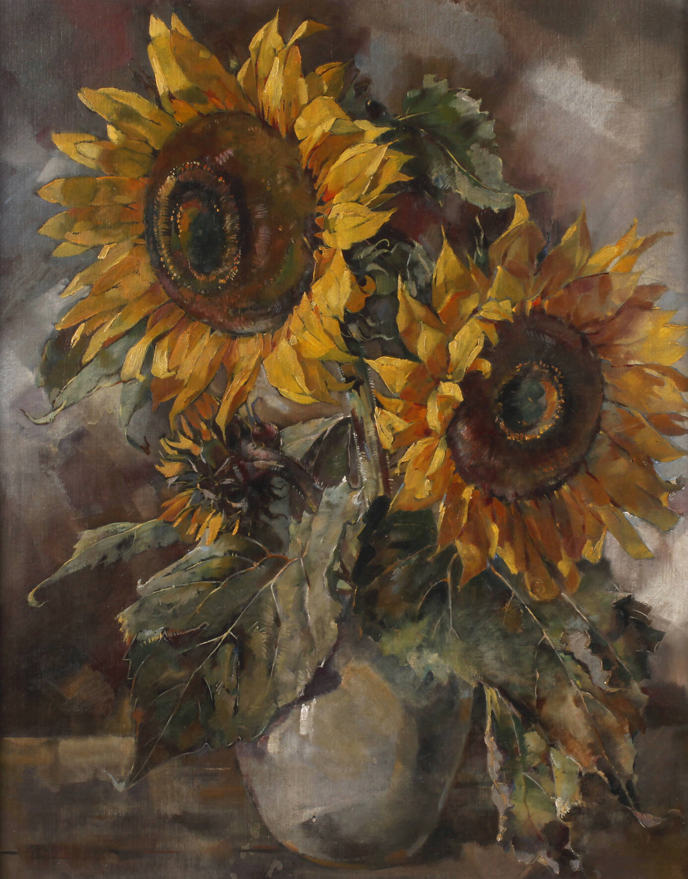 Friedrich Dietsch, Sonnenblumenstillleben