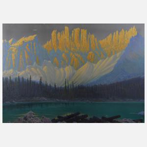 Walther Gasch, "Latemar und Karersee"