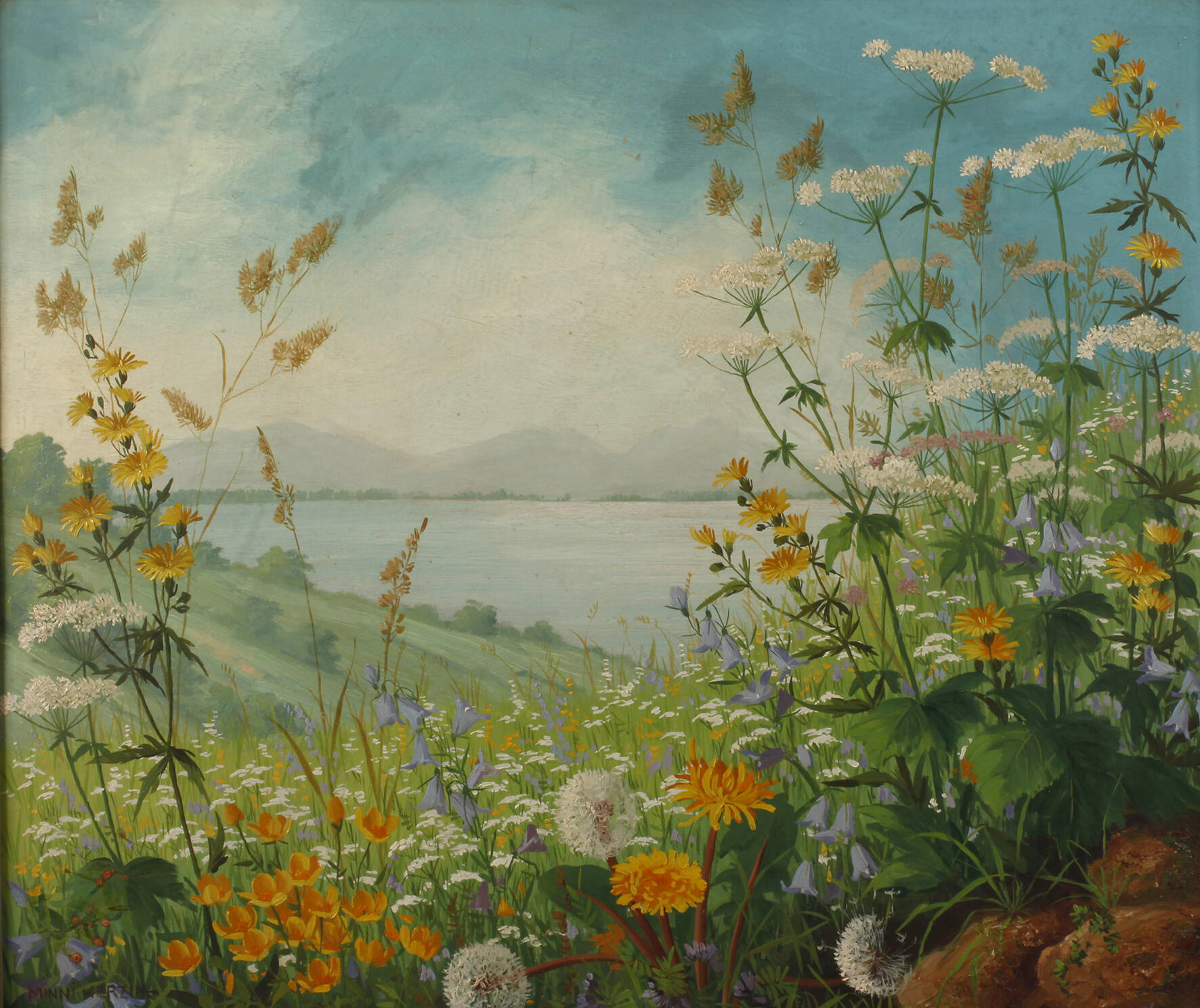 Minni Herzing, Sommerblumenwiese