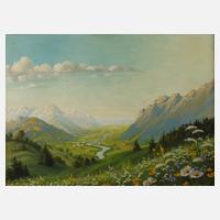 Minni Herzing, Sommer in den Alpen111