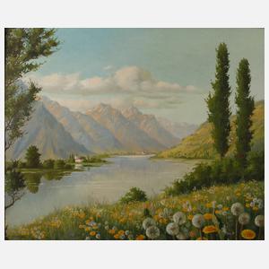 Minni Herzing, Frühling im Hochgebirge