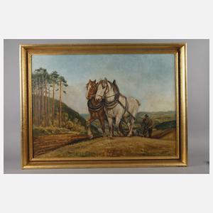 Edgar Kätzel, Pflügender Bauer