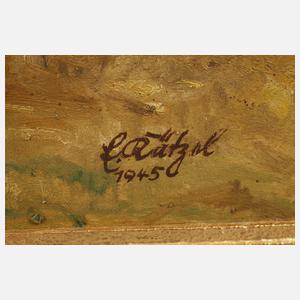 Edgar Kätzel, Pflügender Bauer