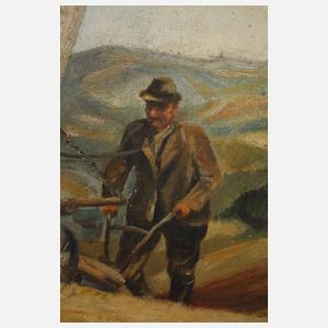 Edgar Kätzel, Pflügender Bauer