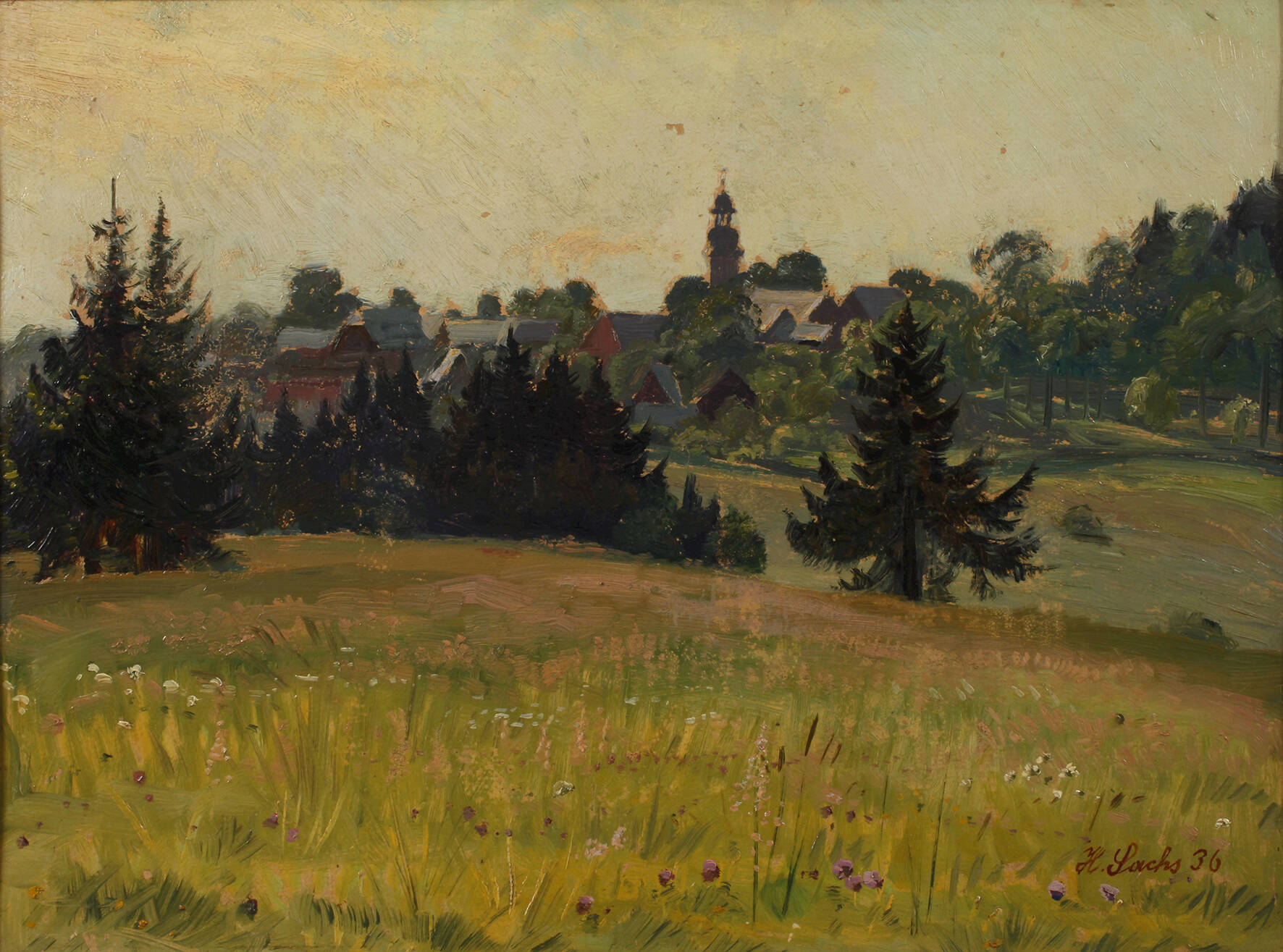 Hans Sachs, Sommerlandschaft